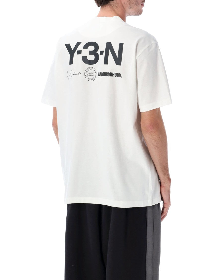 Y-3 X Neighborhood Y-3 Nbhd Oversized Cotton Graphic T-Shirt