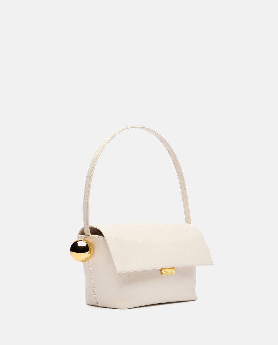 Jacquemus Le Rond Carre Leather Shoulder Bag