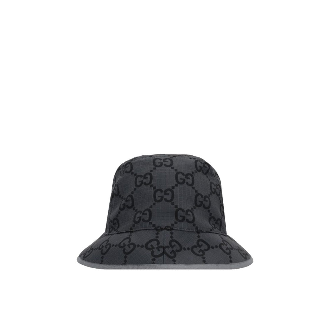 Gucci Gucci Logo Nylon Cloche Hat