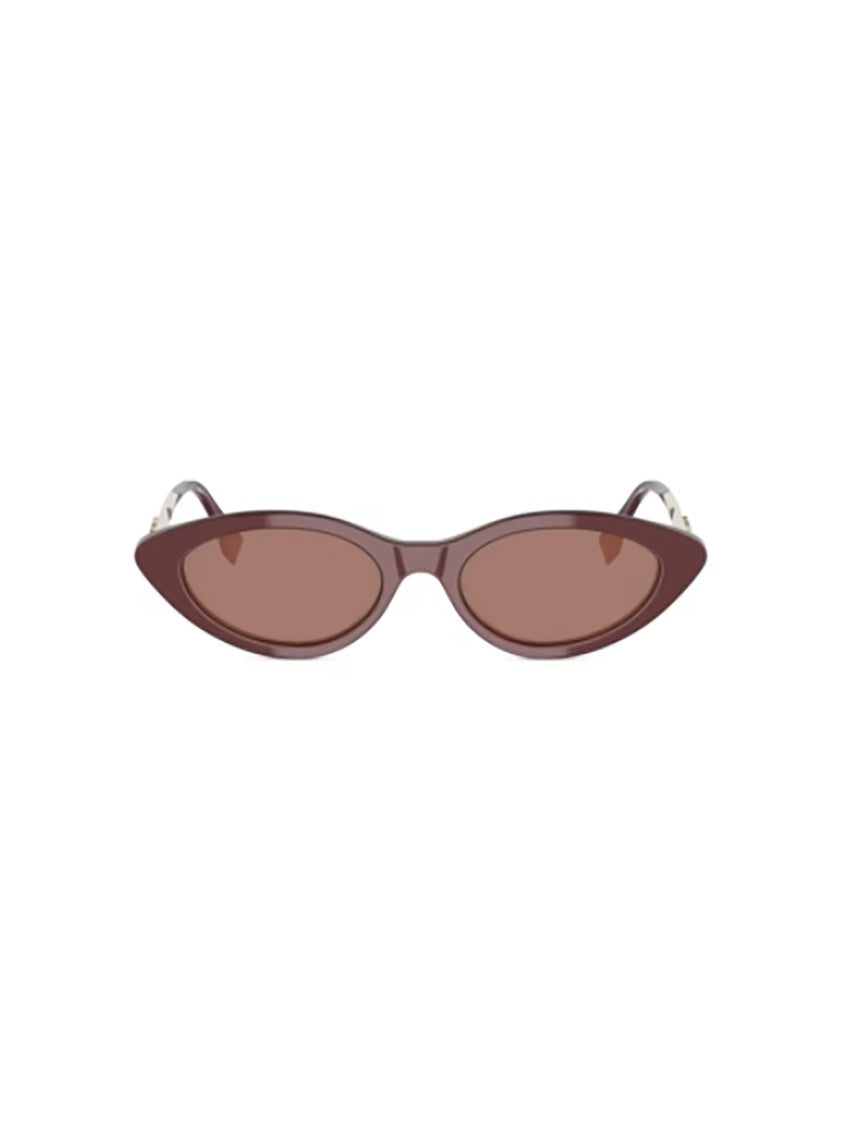 Fendi Fe40202i Cat-Eye Gold-Embellished Sunglasses