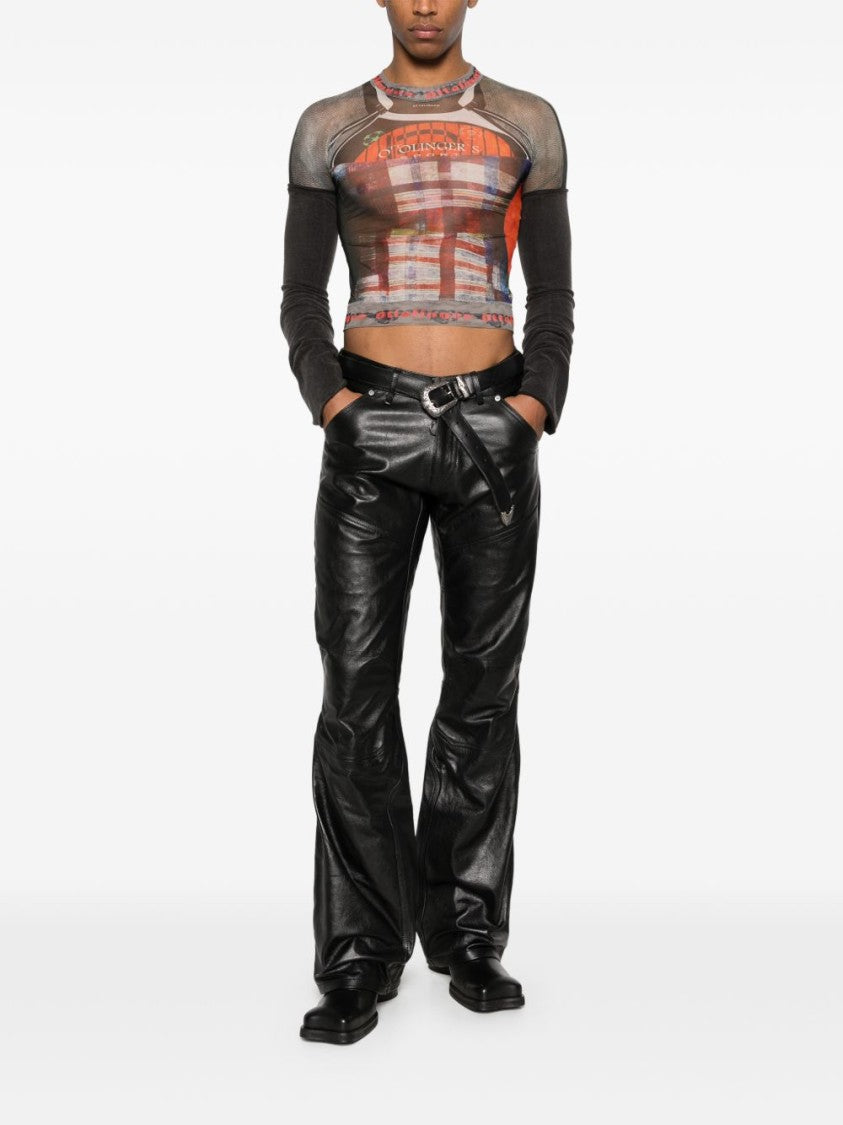 Ottolinger Long-Sleeved Top With Abstract Print