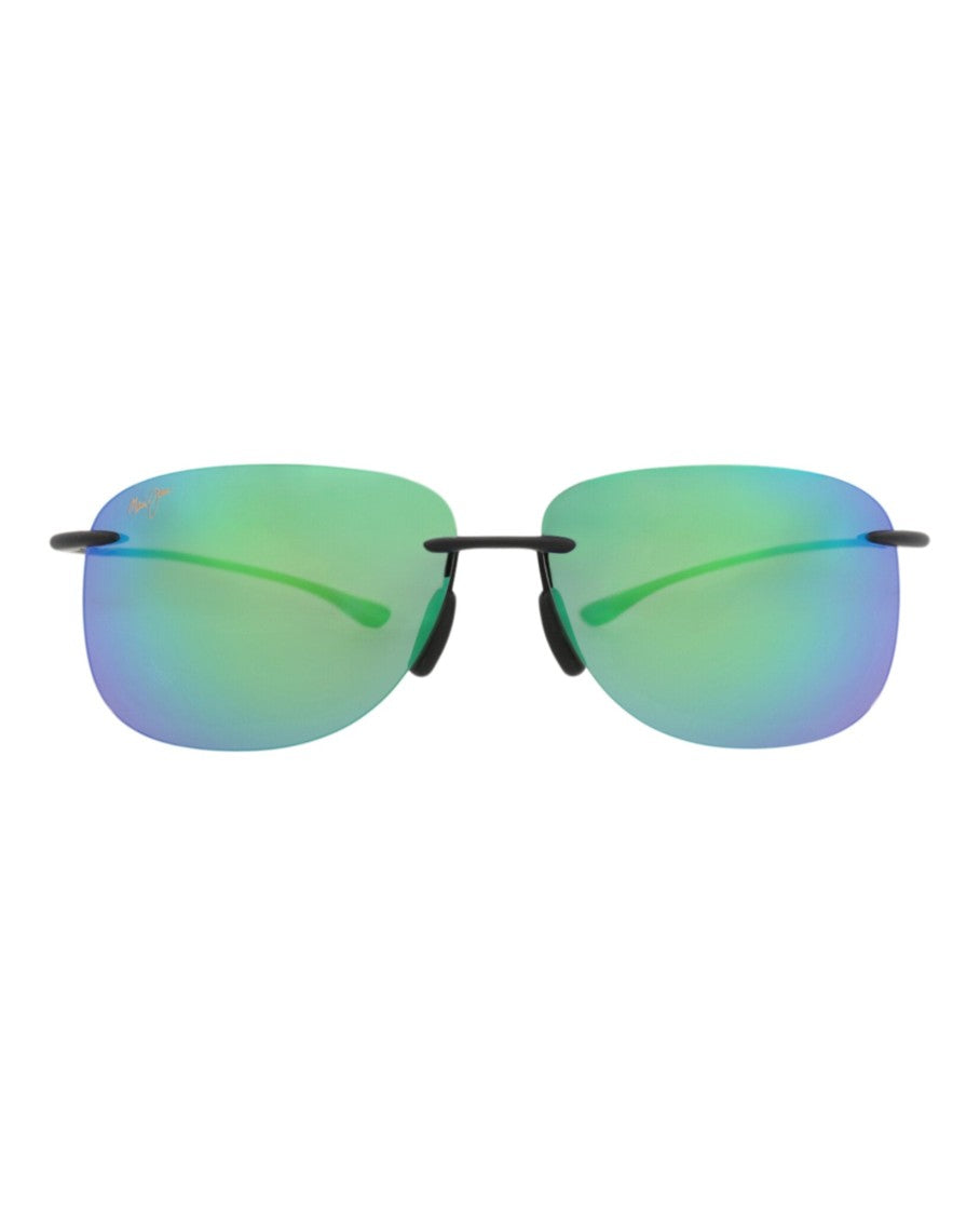 Maui Jim Shield-Frame Injection Sunglasses With Gradient Lens