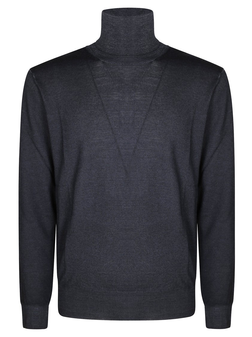 Altea Finely Knit Merino Turtleneck Sweater With Minimalist Design