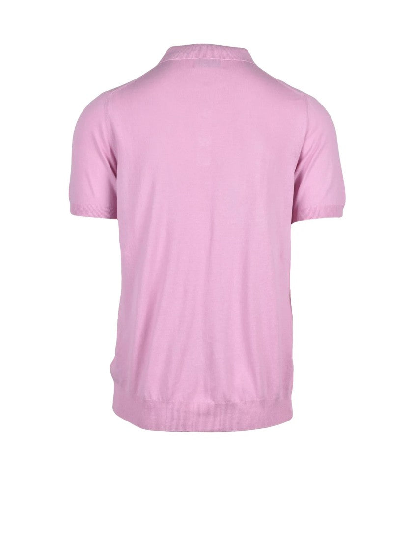 Dressism. Wisteria Knitted Cotton Polo