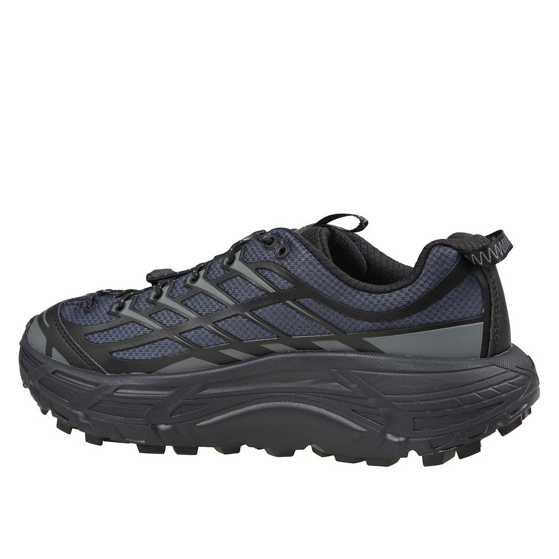Hoka Mesh Trail Shoes With Quick-Lace System