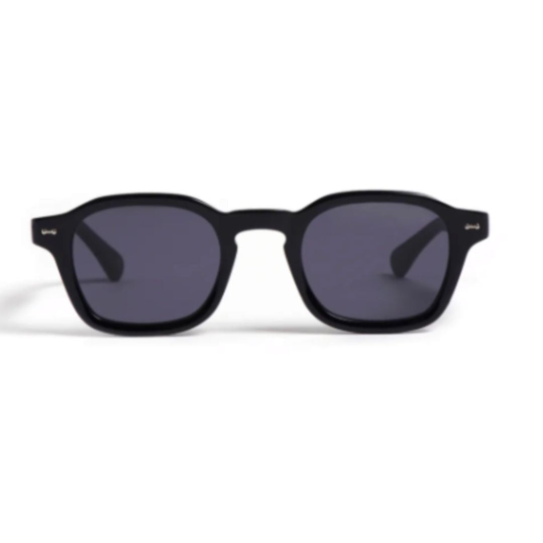 Peter And May Hero Square-Frame Acetate Sunglasses With Metallic Accents