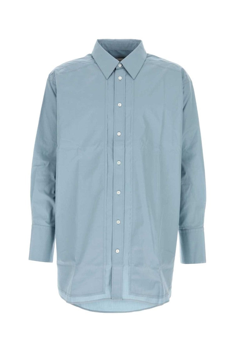 Ami Light Blue Poplin Shirt