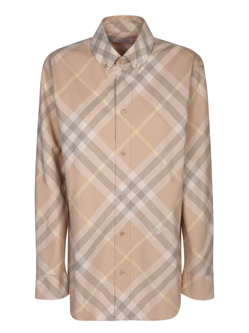 Burberry Short Sleeve Cotton Shirt