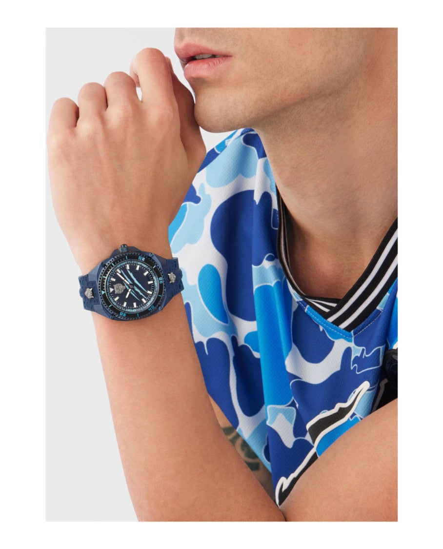 Plein Sport Thunder Force Silicone Watch With Bold 47Mm Case