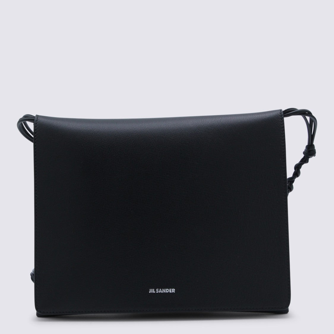 Jil Sander Tangle Flat Shoulder Bag With Subtle Logo