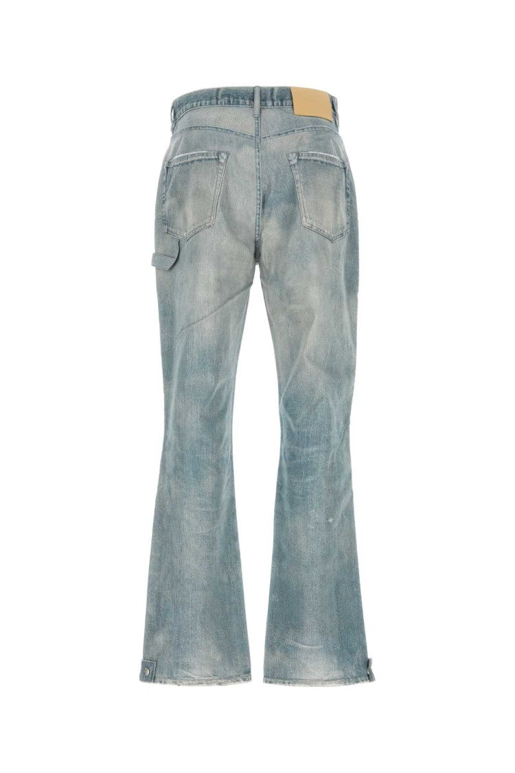 Purple Brand Faded Flared Leg Denim Jeans