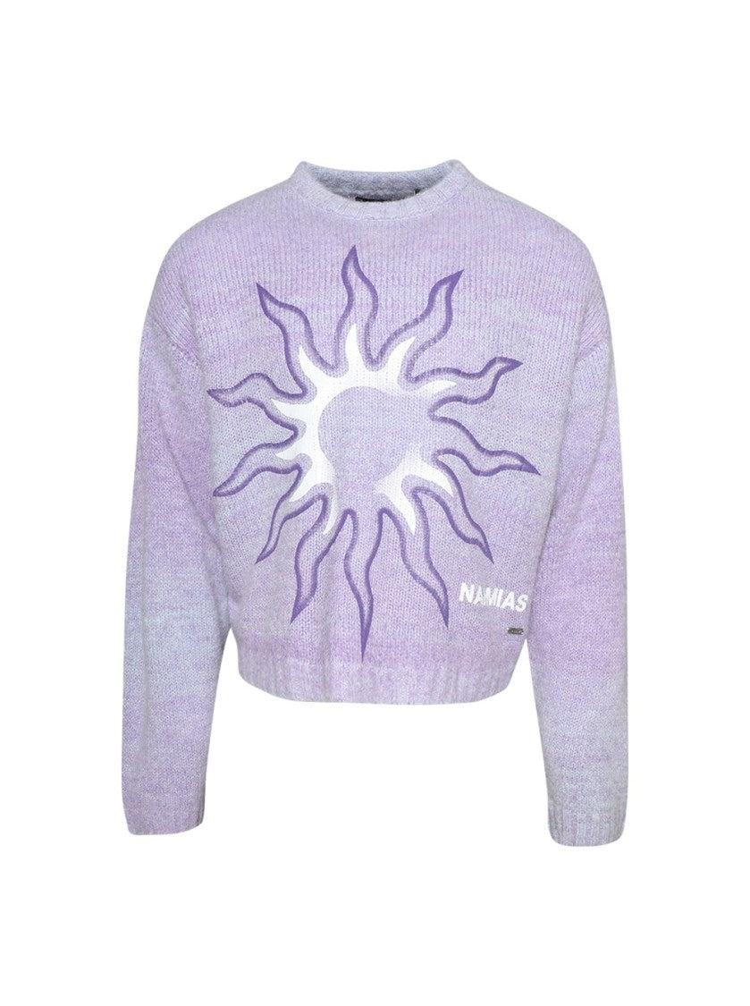 Nahmias Gradient Sun Sweater Lavender Haze