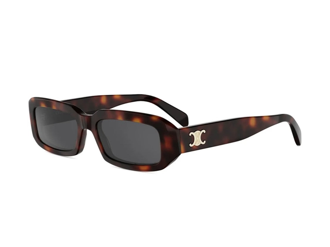 Celine Tortoiseshell Cl40335f Rectangular Sunglasses