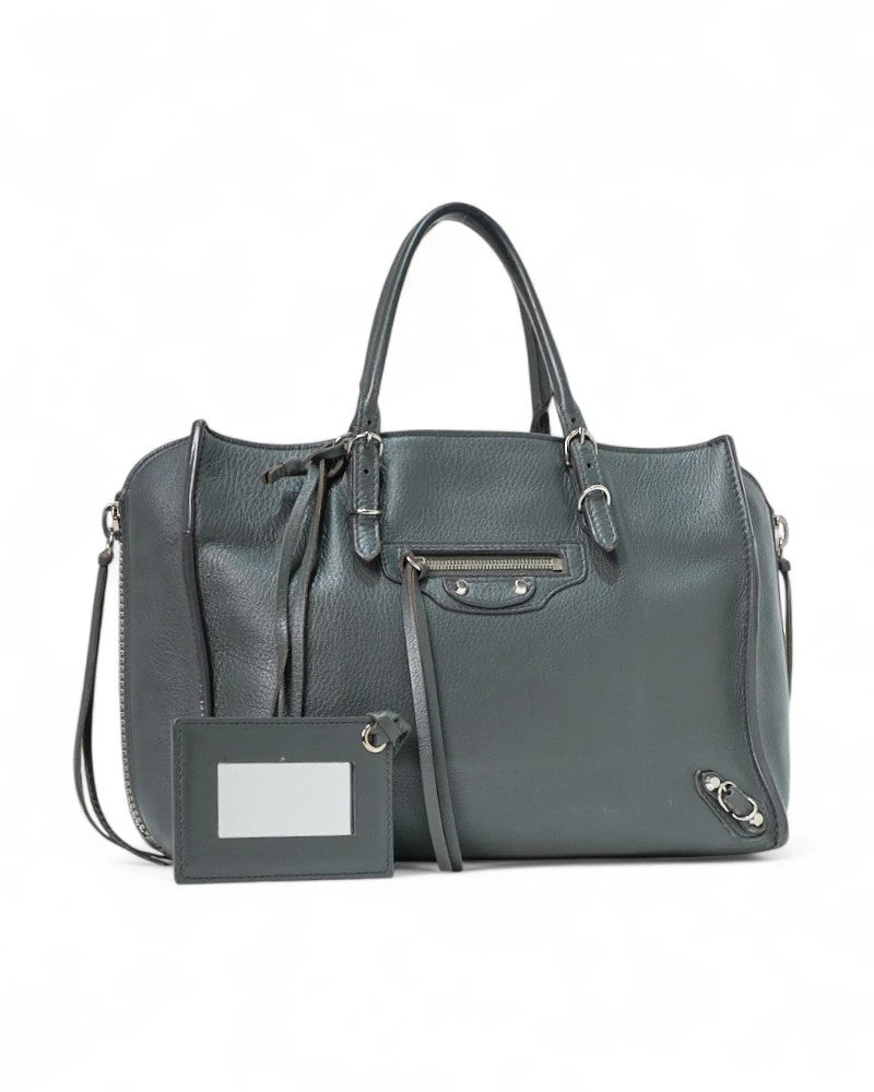 Balenciaga Papier A6 Small Handbag - Grey