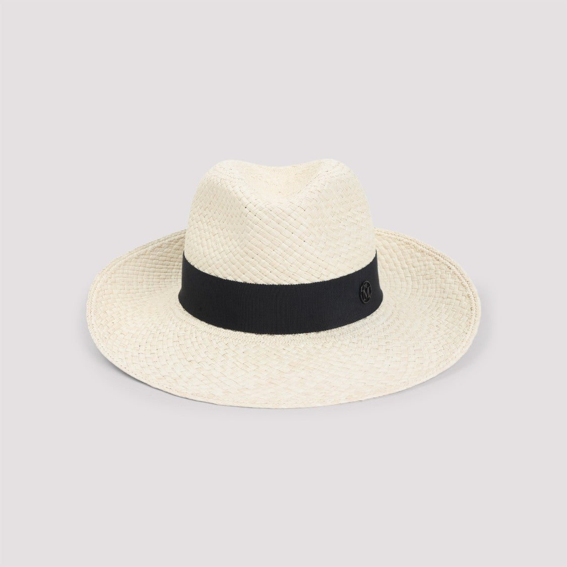Maison Michel Natural Beige Brisa Eric Ribbon On Brisa Hat