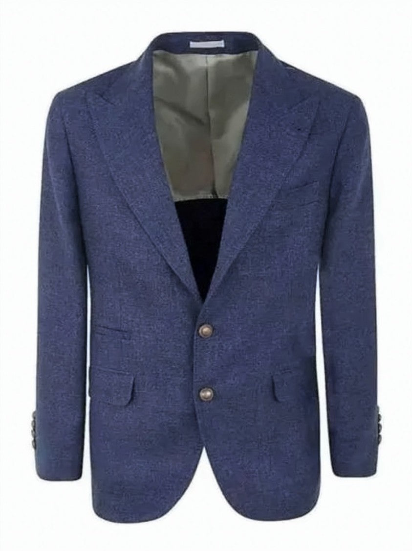 Brunello Cucinelli Tailored Two-Button Suit Jacket