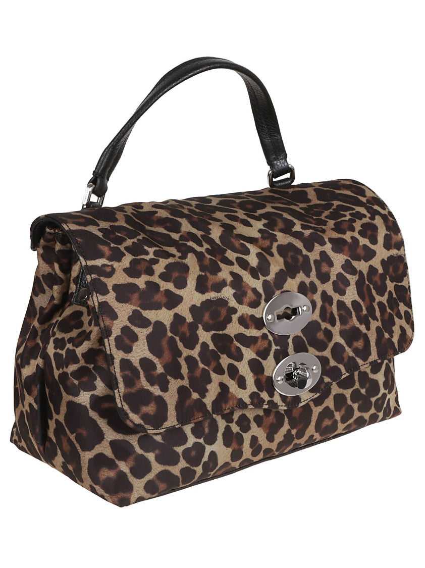 Zanellato Chic Leopard Print Shoulder Bag