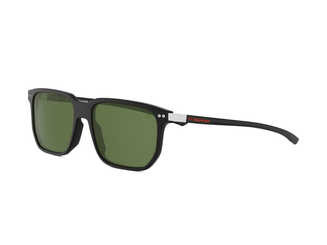 Tag Heuer Matte Green Th40065i Bold Square Acetate Sunglasses