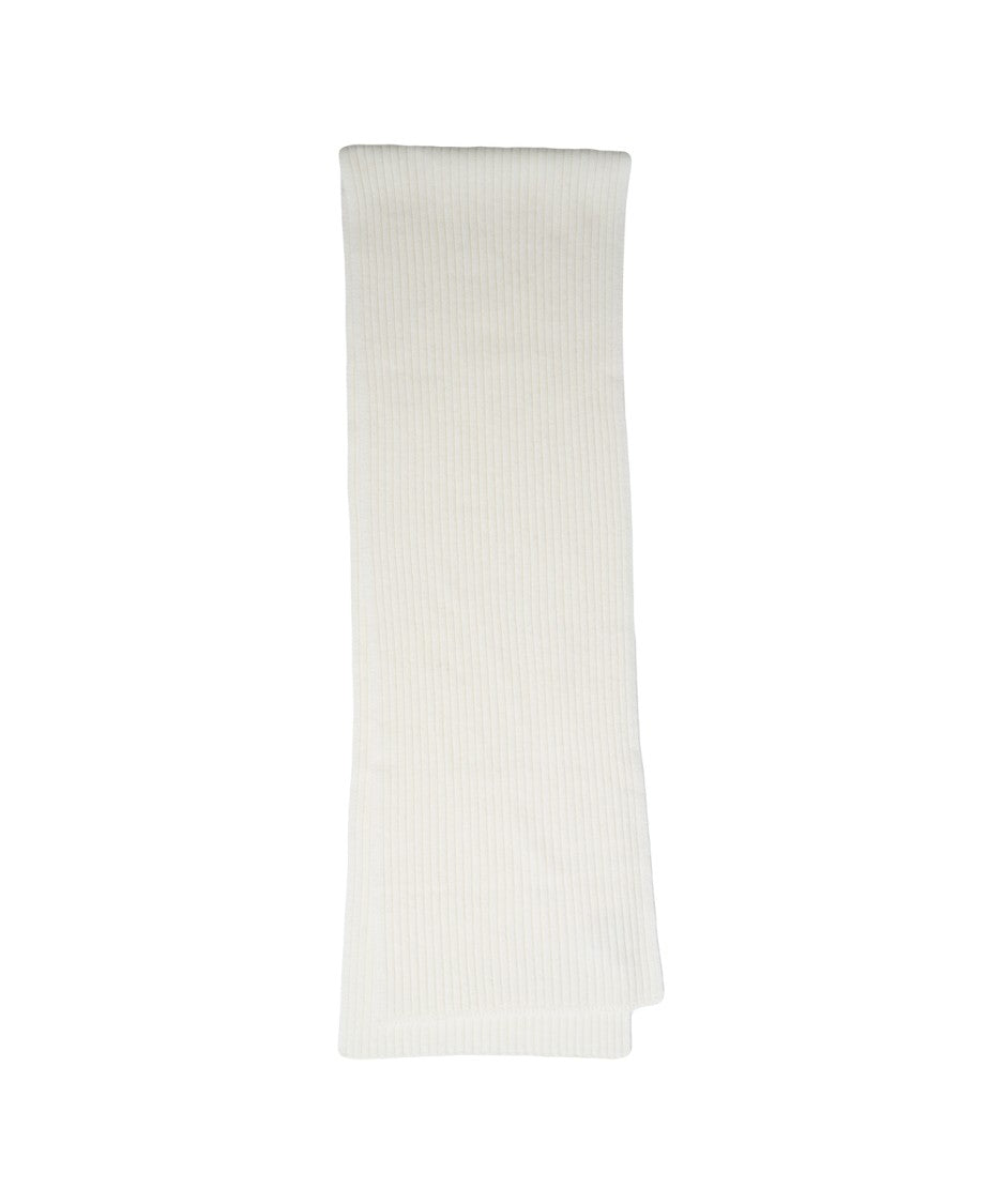 Kangra Finely Ribbed Wool Scarf With Timeless Elegance