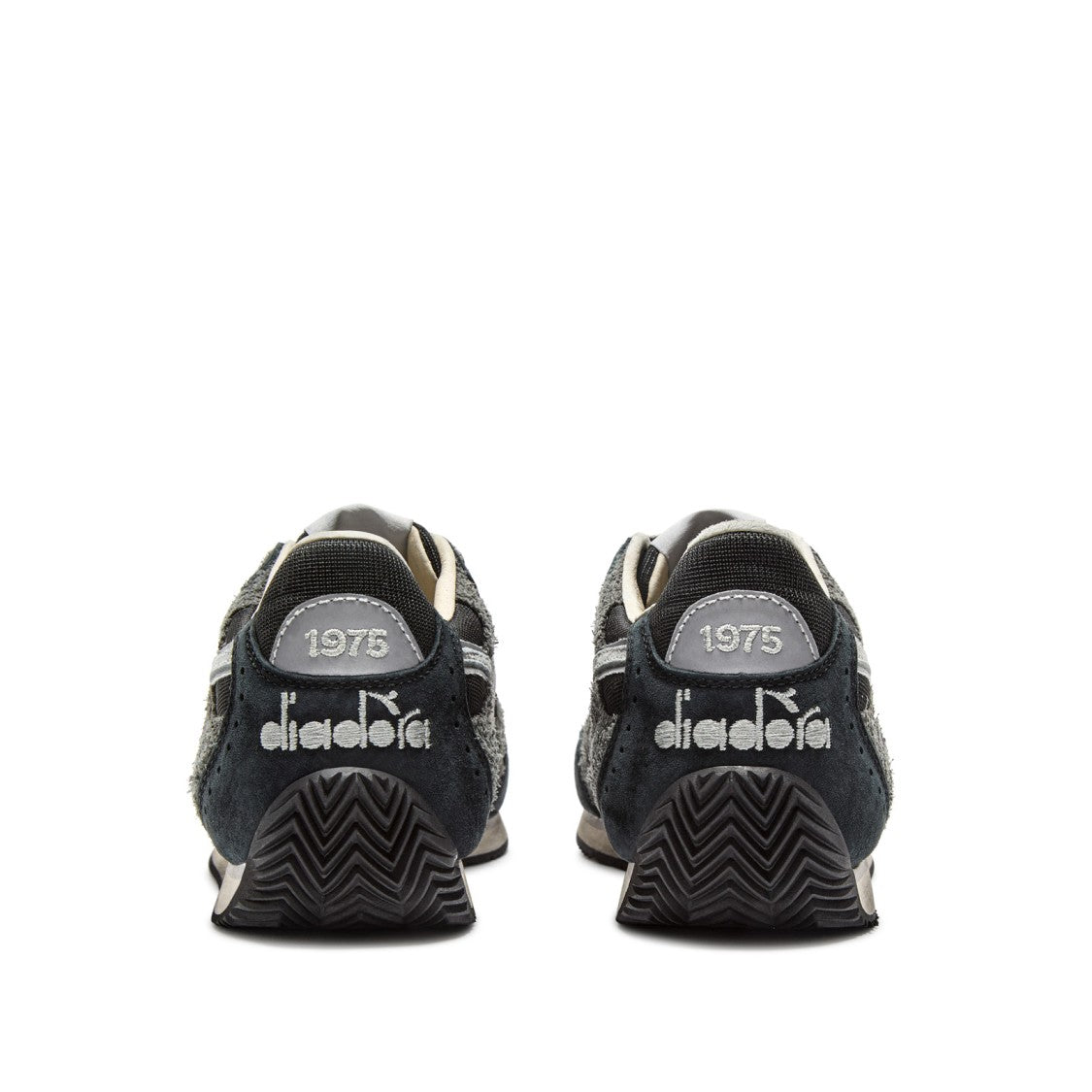 Diadora Equipe Revenge Sneakers In Black Leather