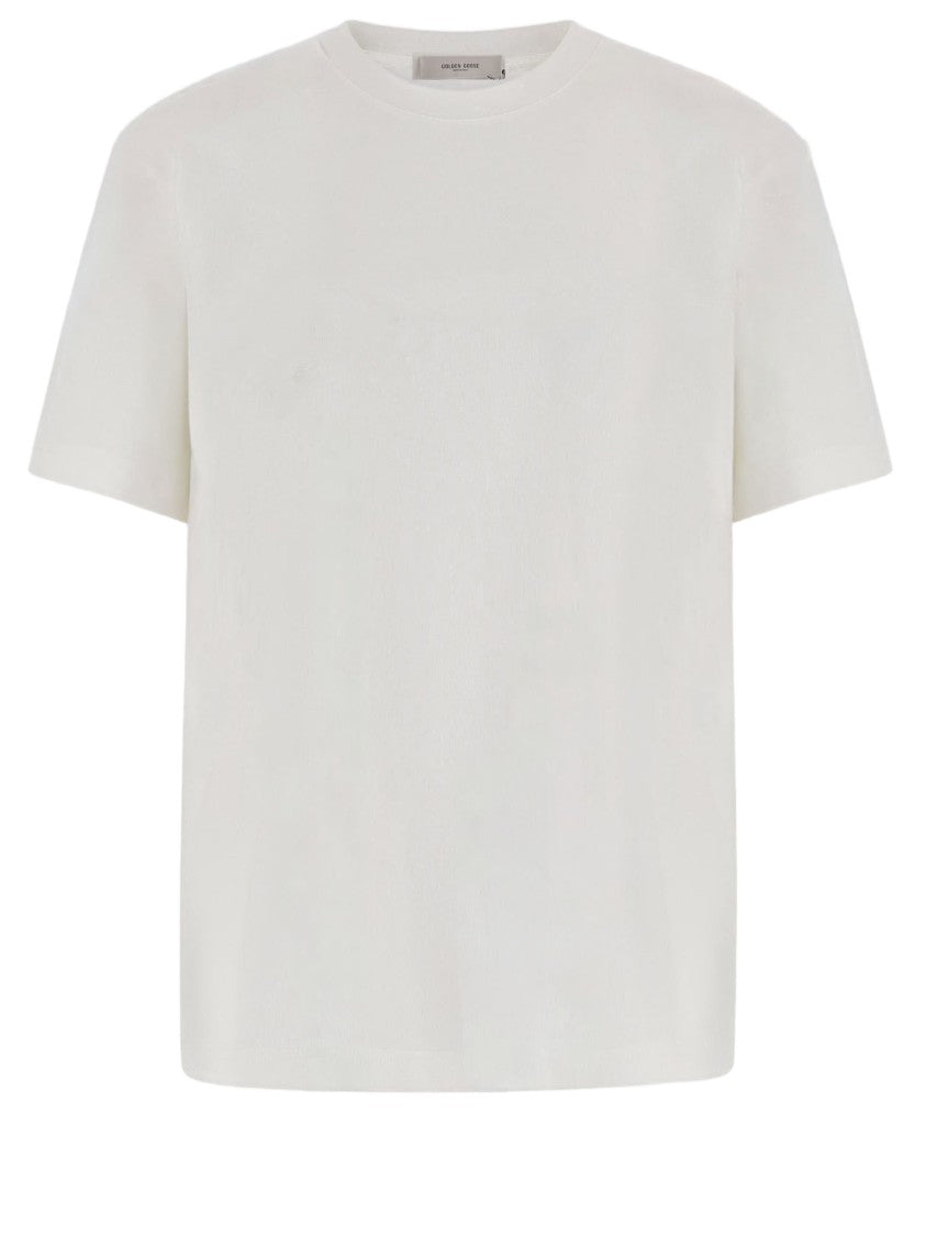 Golden Goose Cotton Double Star Back T-Shirt