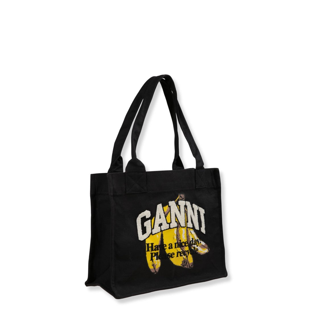 Ganni Ganni Canvas Tote Bag