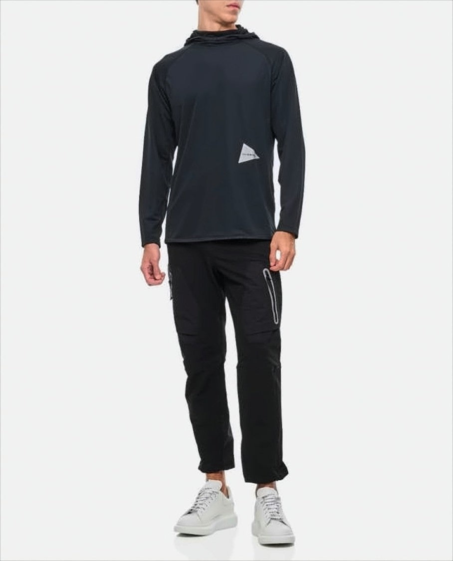 And Wander Sleek Long-Sleeve Activewear Top With Minimalist Design