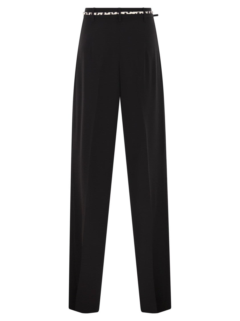 Max Mara Mstcorvino - Flowing Cady Trousers