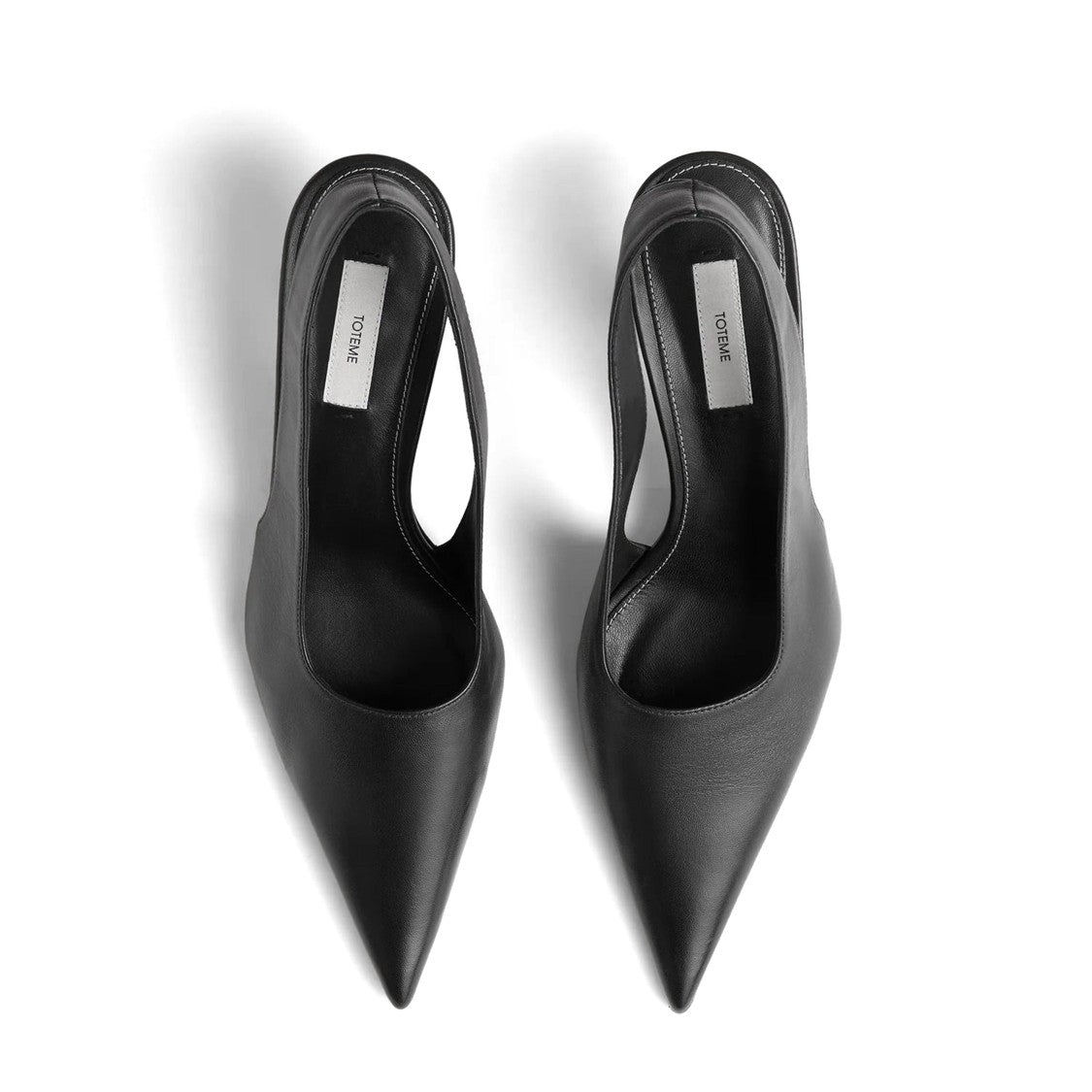 Totême Classic Leather Slingbacks