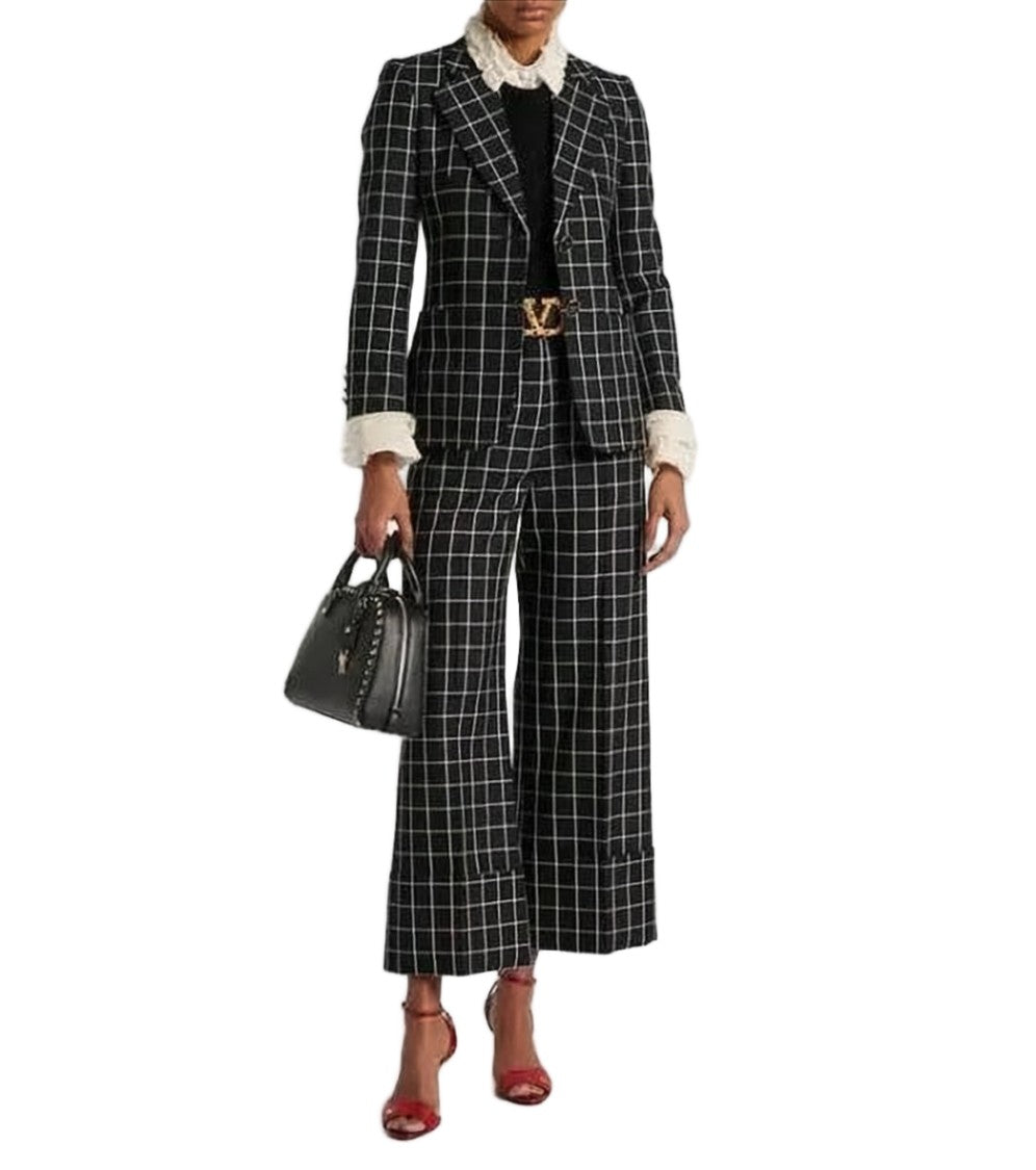 Valentino Garavani Textured Calf Leather Tote Bag