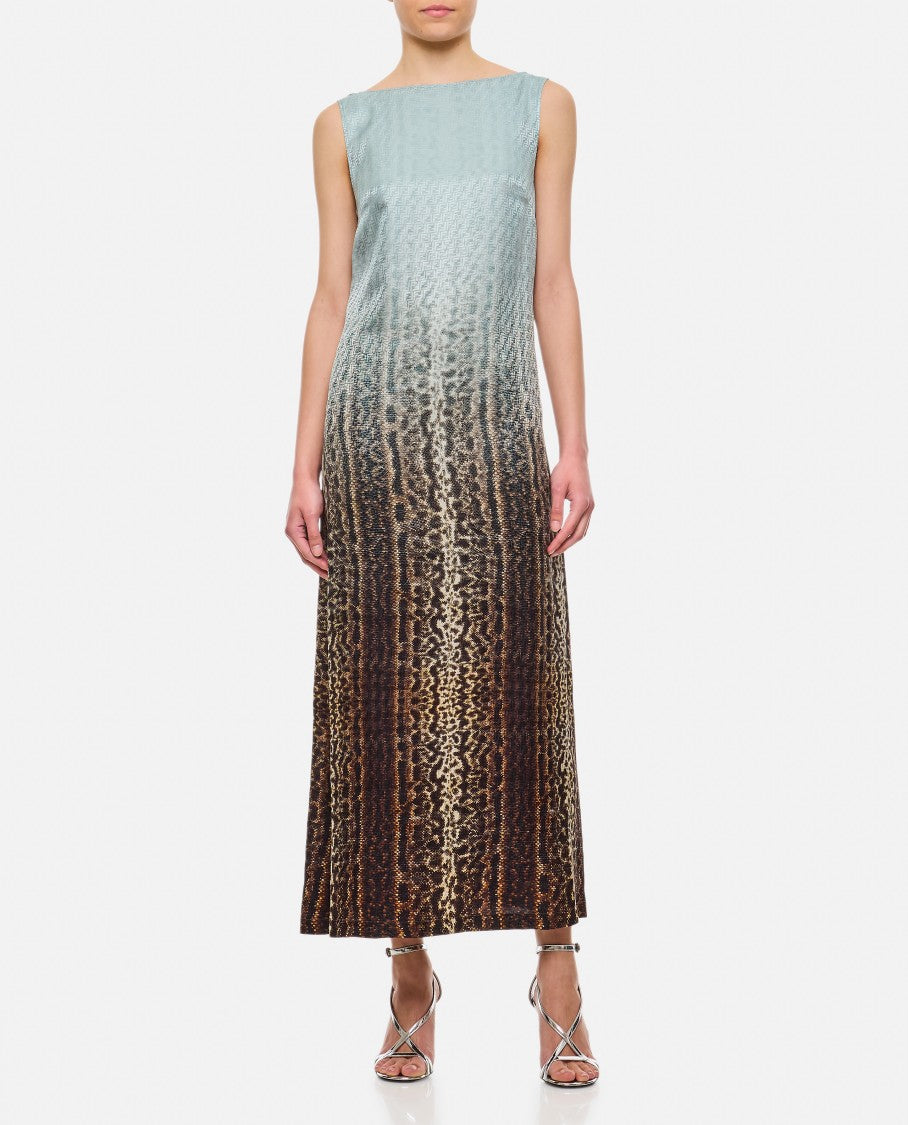 Fendi Shaded Midi Dress