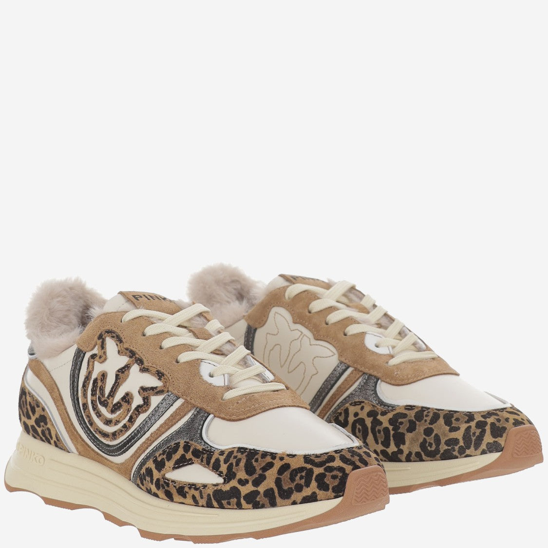 Pinko Zoe 01 Leather Sneakers