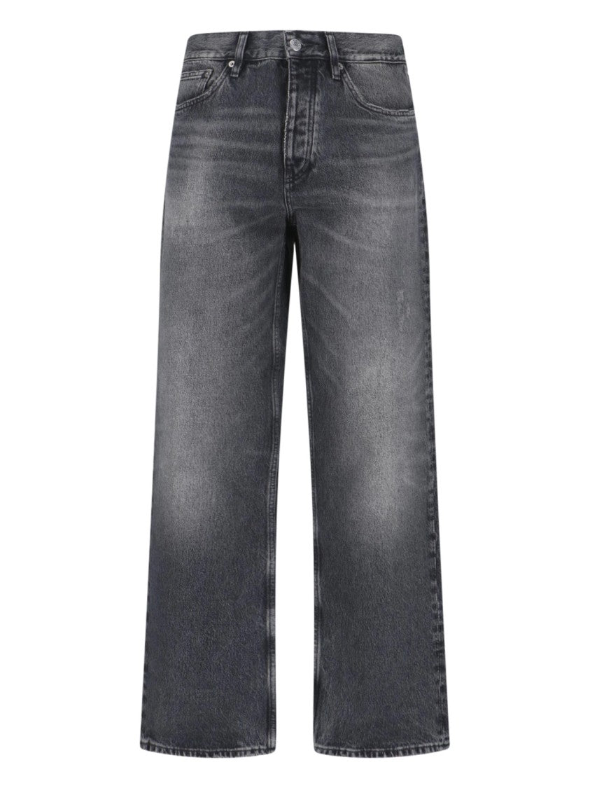 Sunflower Straight-Cut Black Jeans With Timeless Design