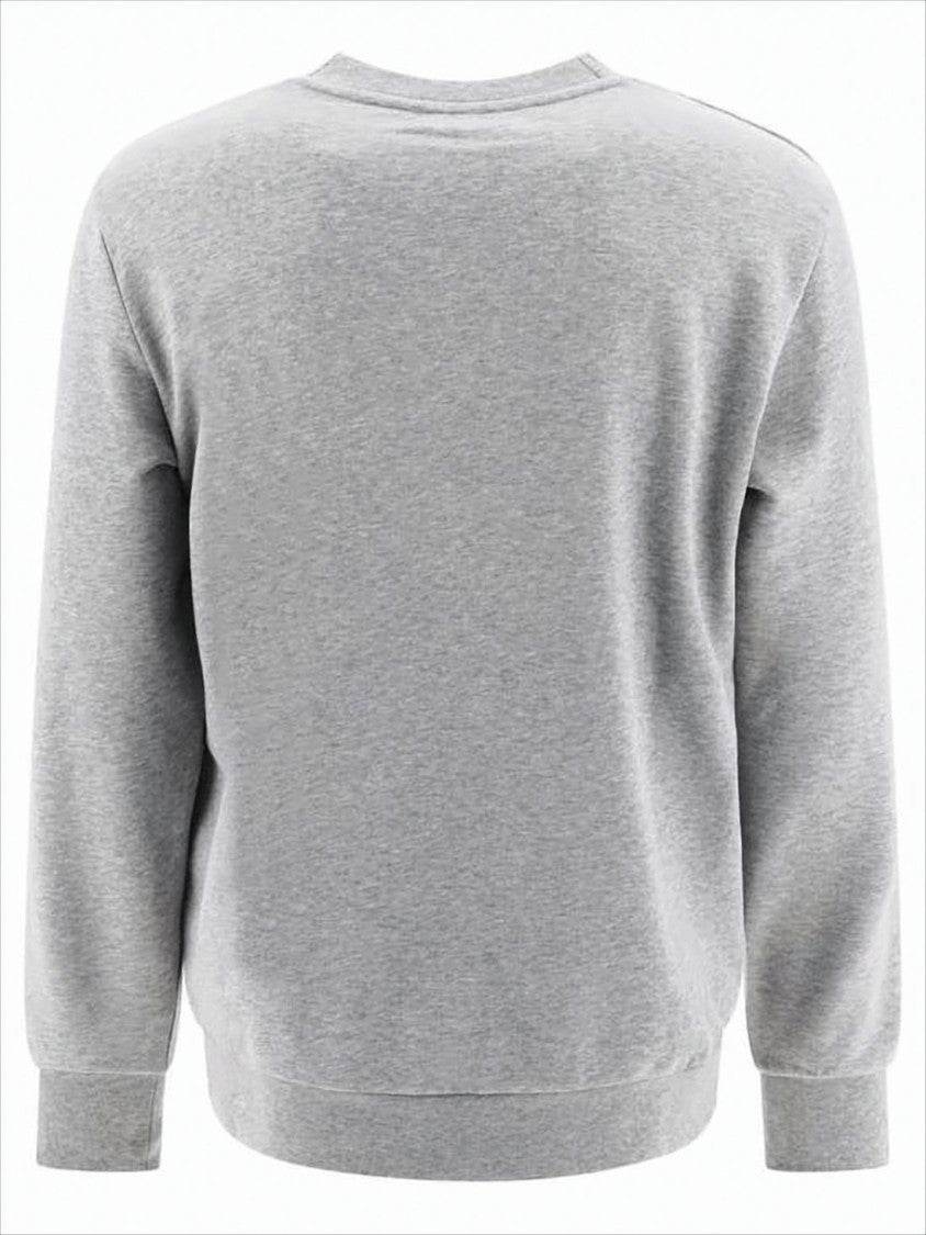 A.P.C. Heather Grey Long-Sleeve Sweatshirt