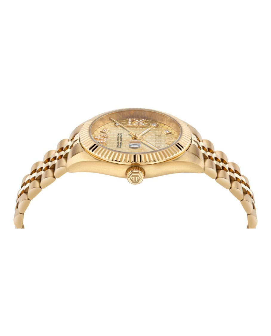 Philipp Plein Date Superlative Crystal Watch