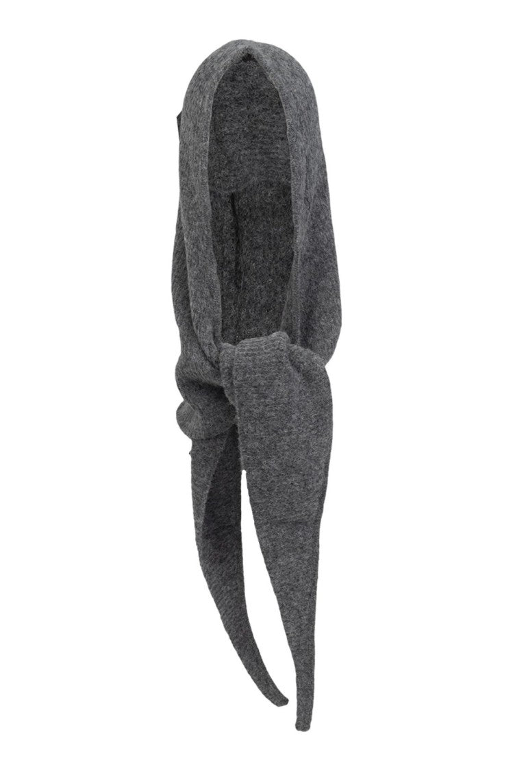 Ganni Balaclava - Wool - Grey