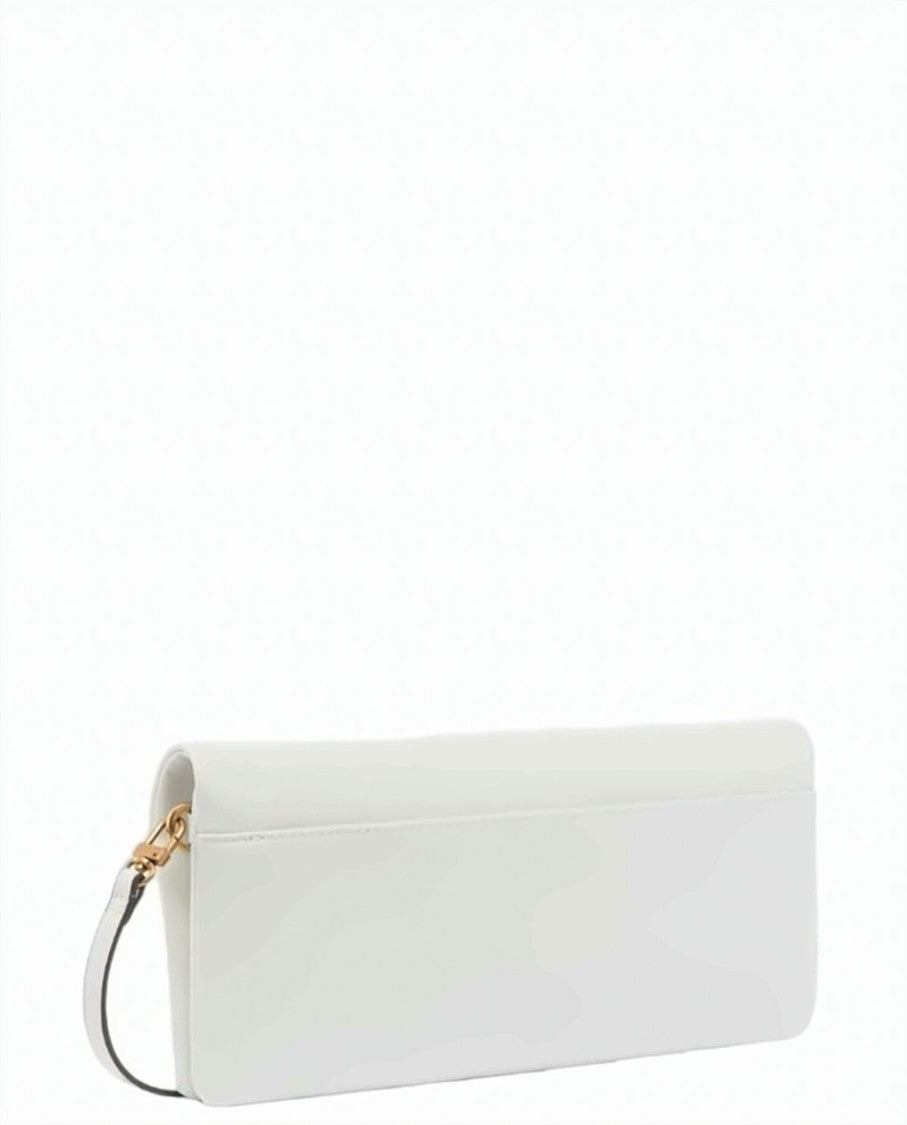 Pinko Love Bag Click Soft Leather Clutch