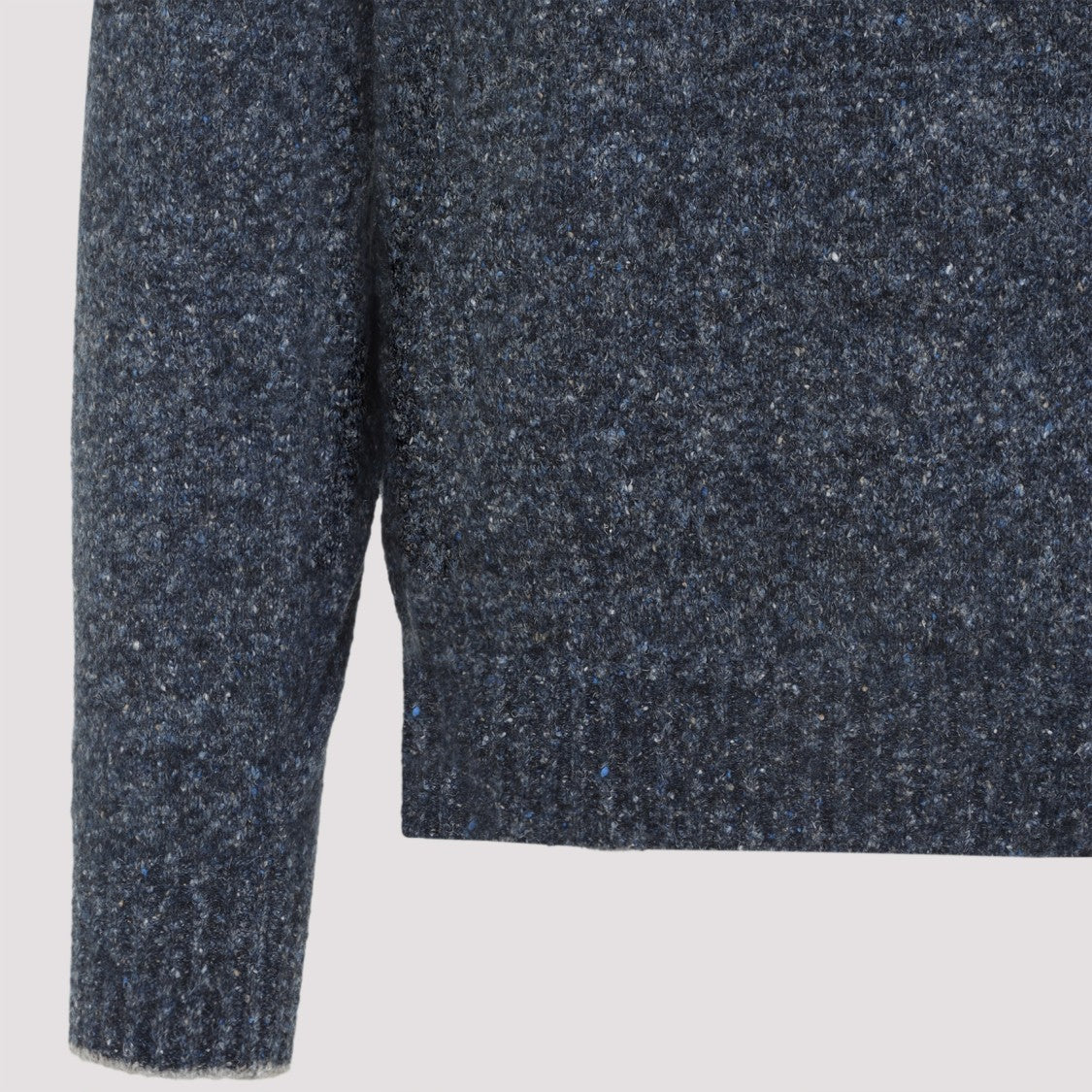Brunello Cucinelli Blue Alpaca Pullover