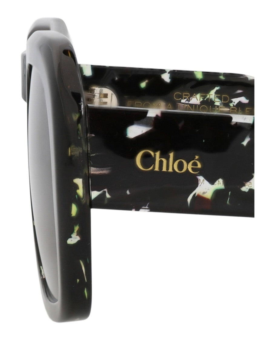 Chloé Square-Frame Recycled Acetate Sunglasses