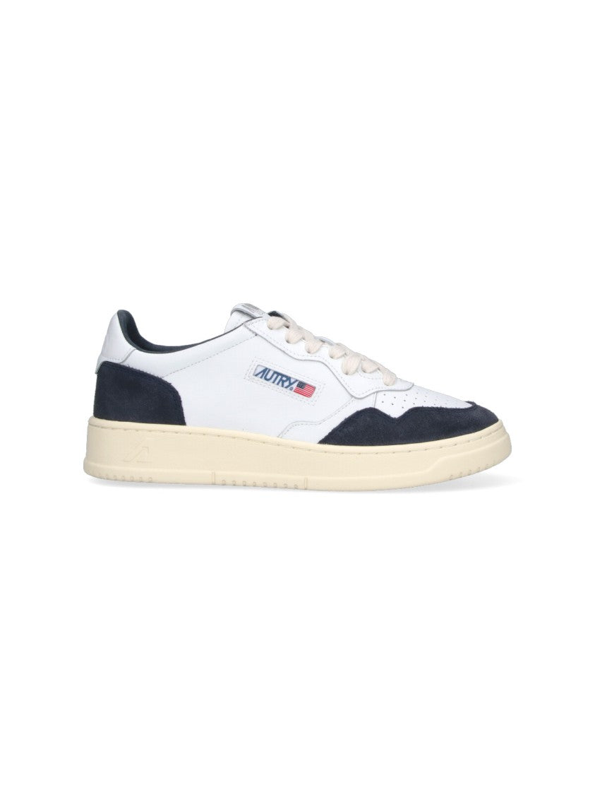Autry Low-Top White Sneakers With Minimalist Aesthetic