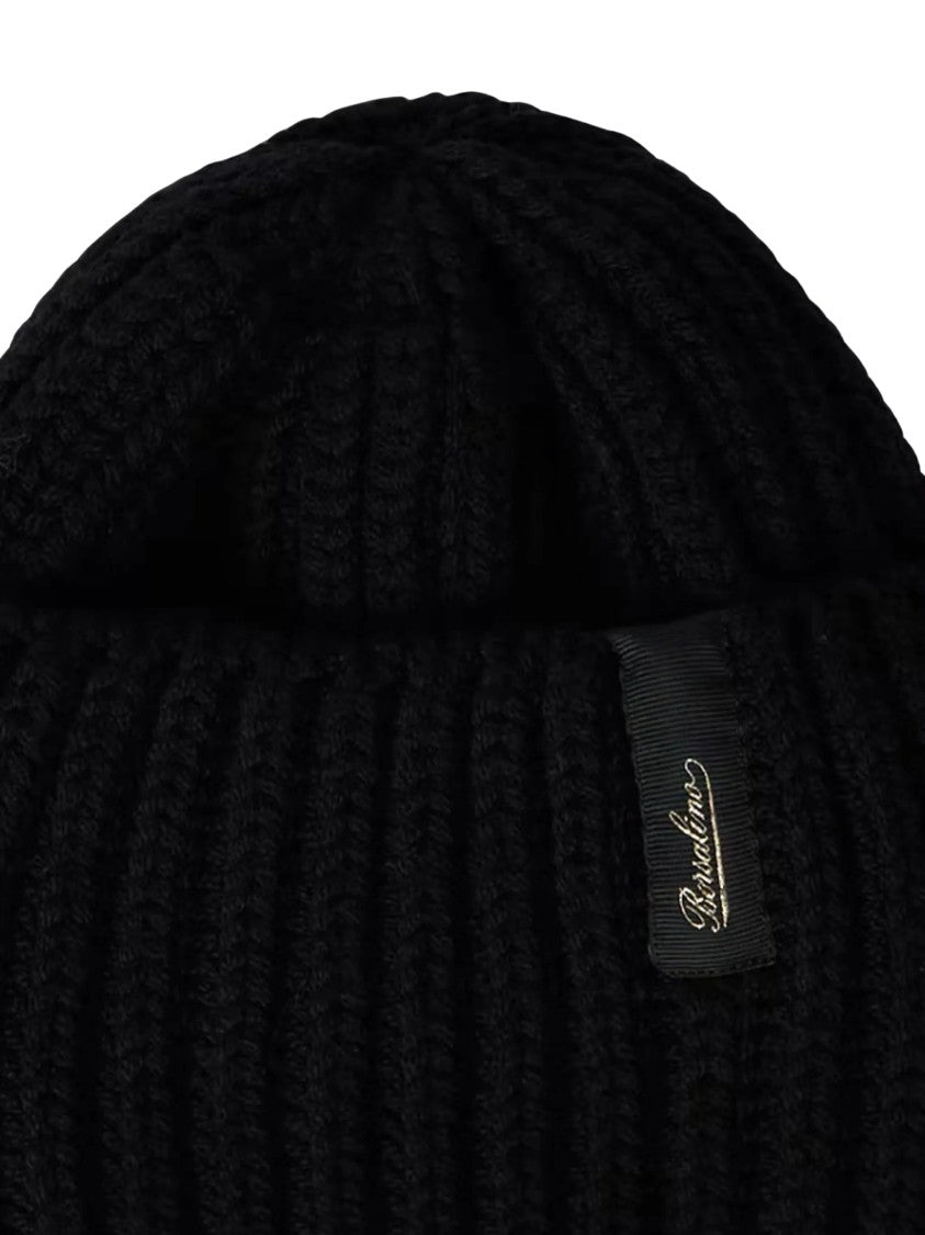 Borsalino Bell Black Virgin Wool Hat
