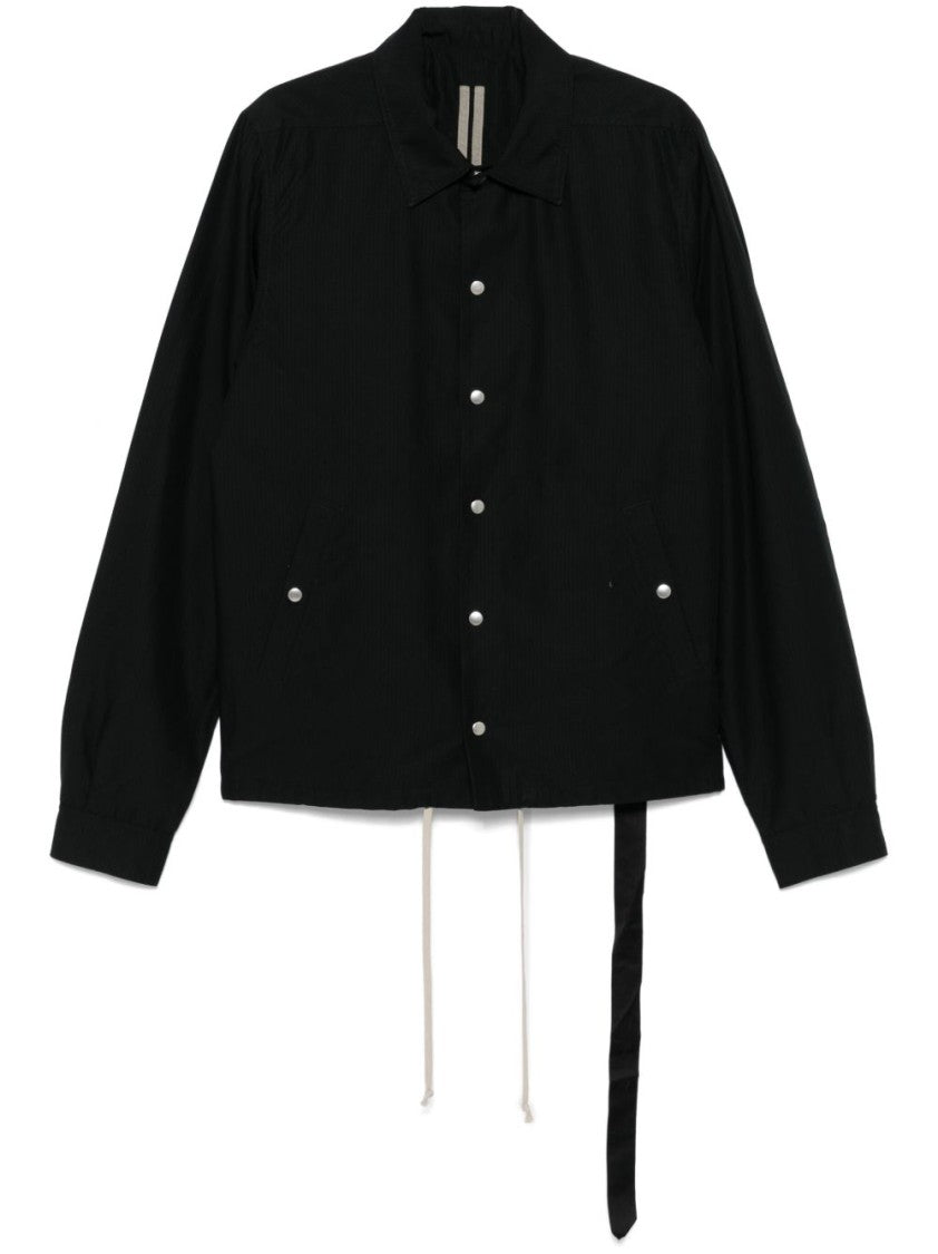 Drkshdw Front Press-Stud Fastening Black Jacket