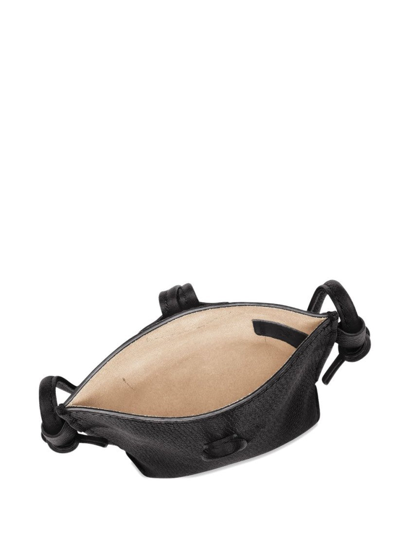 Longchamp Textured Black Crossbody Bag