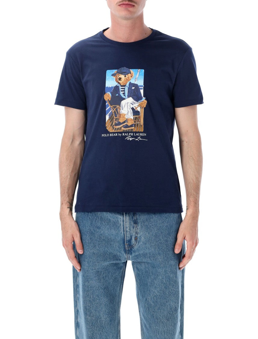 Polo Ralph Lauren Navy Bear Tee