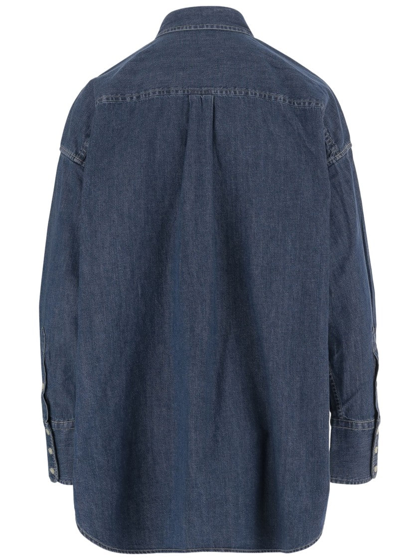 Polo Ralph Lauren Denim Shirt With Curved Seams