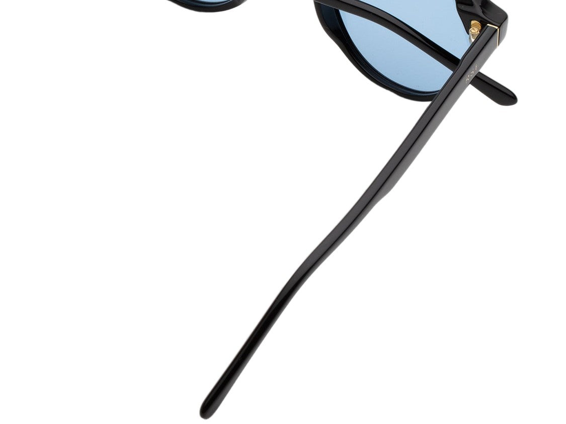 Retrosuperfuture Blue The Warhol Keyhole Round Sunglasses