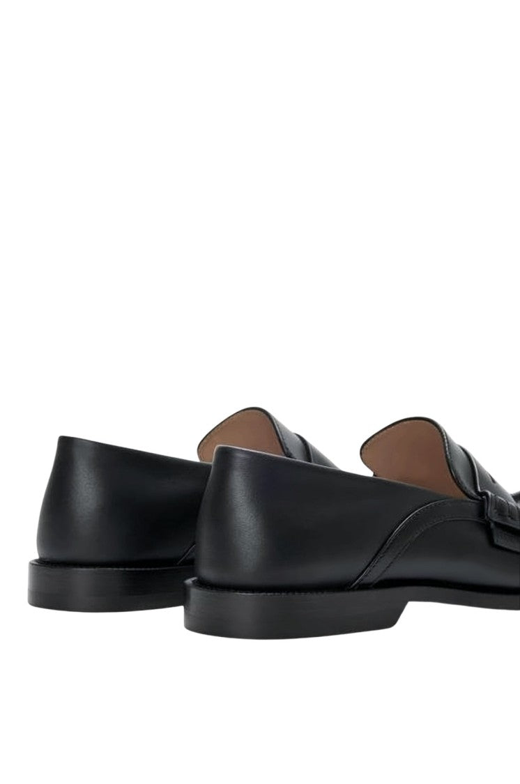 Loewe Sleek Calf Leather Loafers