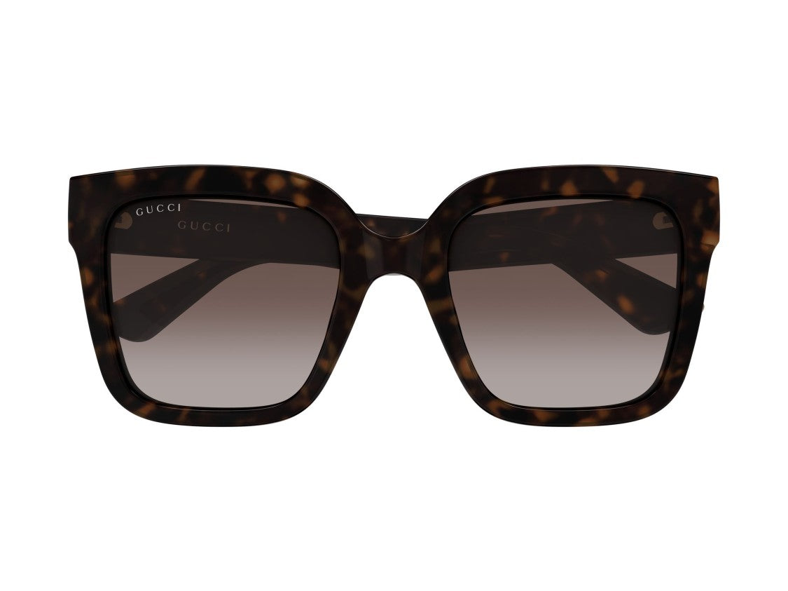 Gucci Tortoiseshell Gg2190s Oversized Sunglasses