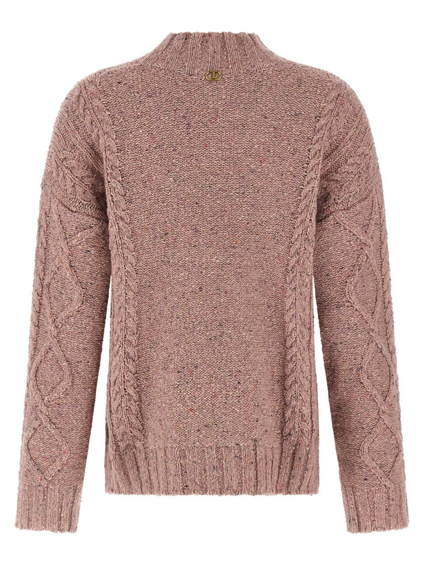 Twin-Set Lamé Sweater