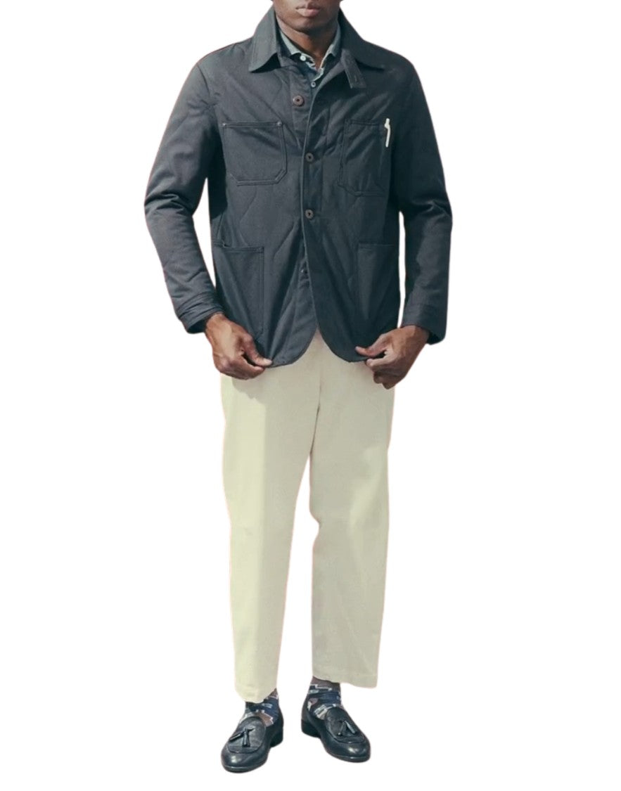 Tela Cruda Heritage-Inspired Quilted Workwear Jacket